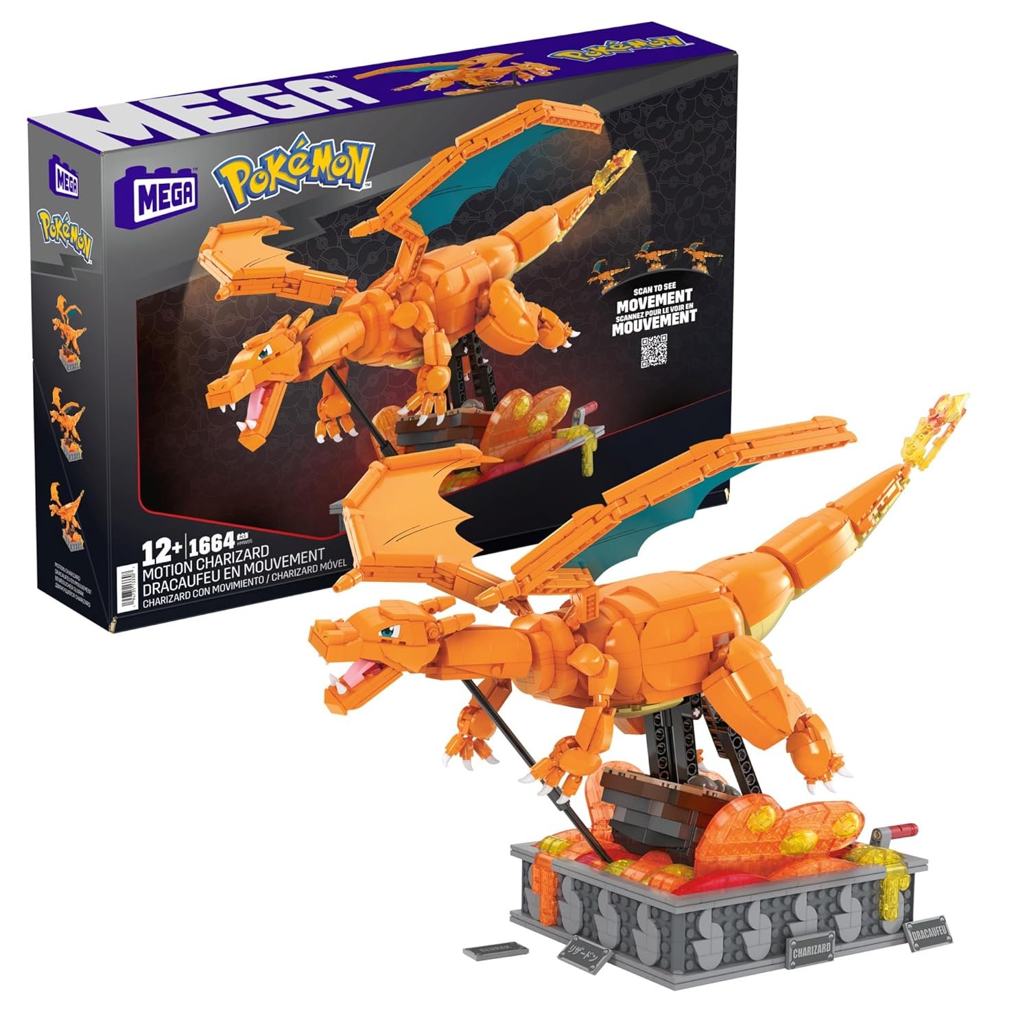 MEGA Pokémon Building Set Charizard