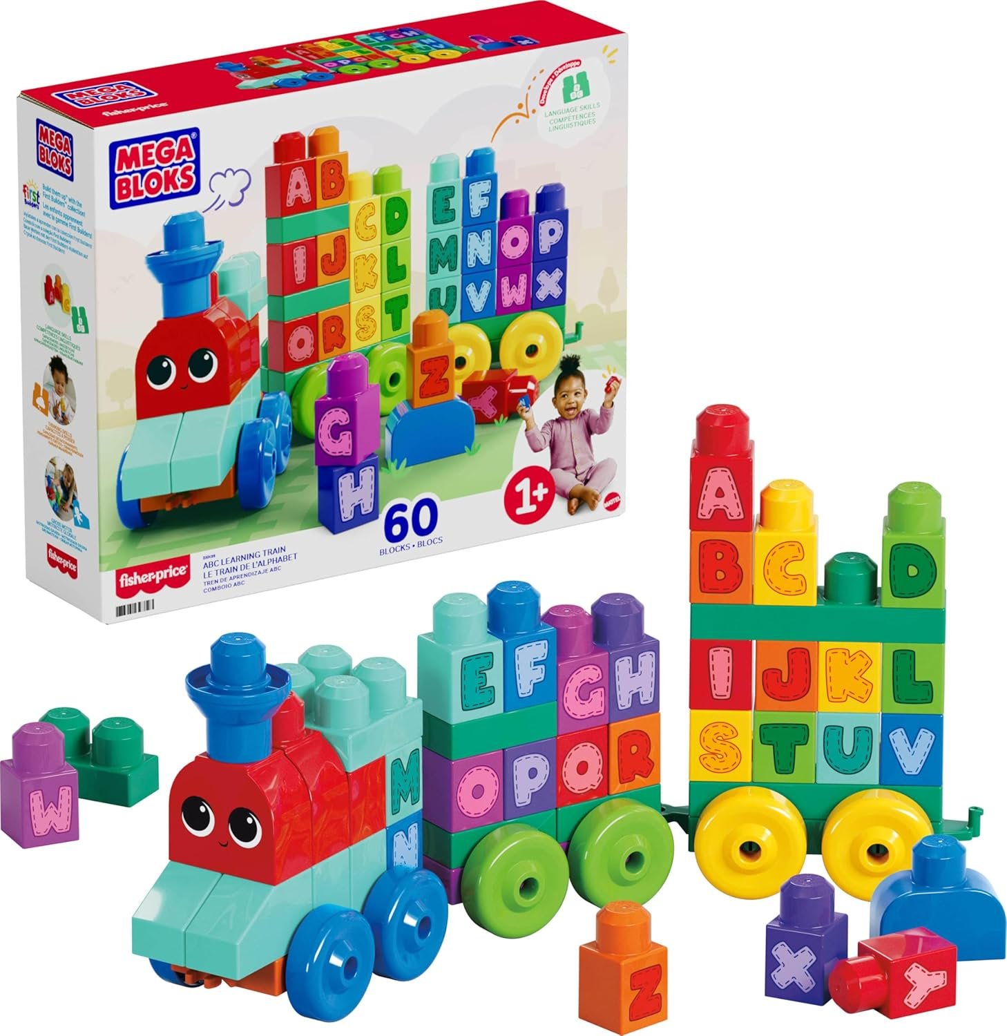 MEGA BLOKS First Builders Toddler Blocks Toys Set Image
